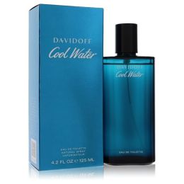 Cool Water Eau De Toilette Spray 4.2 Oz For Men