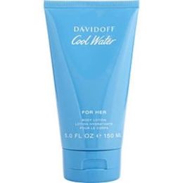 Cool Water By Davidoff Body Lotion 5 Oz For Women