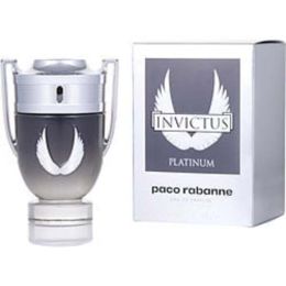 Invictus Platinum By Paco Rabanne Eau De Parfum Spray 1.7 Oz For Men